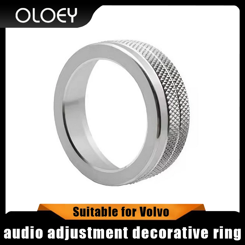 For volvo audio adjustment decorative ring, central control volume decoration S60 V60 XC60 S90 V90CC XC90
For volvo audio adjustment decorative ring, central control volume decoration S60 V60 XC60 S90 V90CC XC90