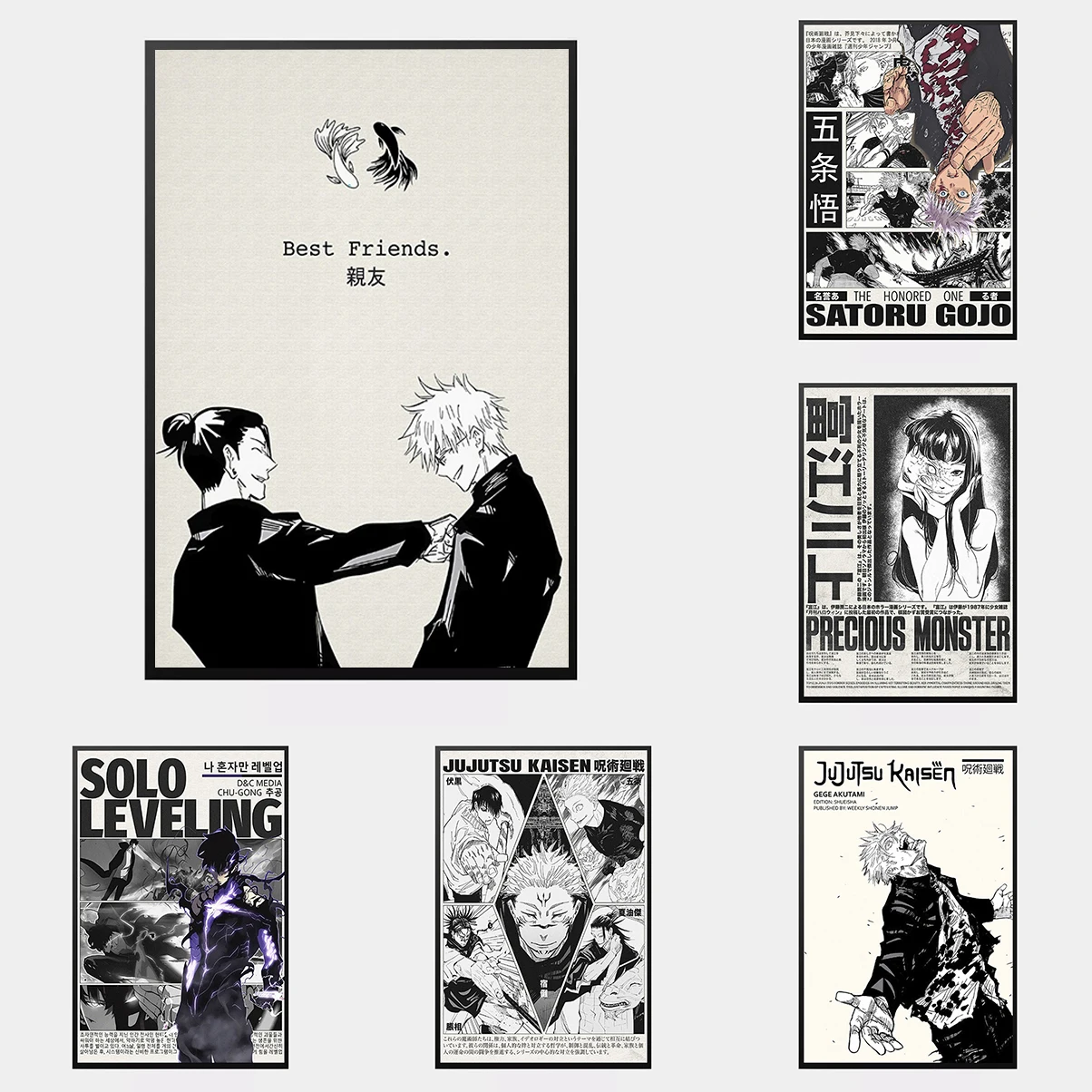 Popular Anime Posters HD art wall waterproof home living room bedroom coffee house bar aesthetic room wall decoration
Popular Anime Posters HD art wall waterproof home living room bedroom coffee house bar aesthetic room wall decoration