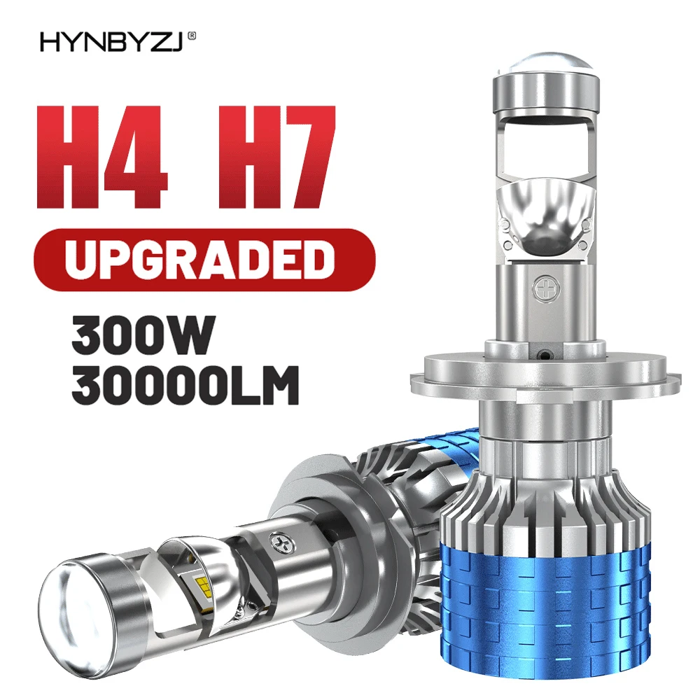 HYNBYZJ 300W H7 H4 LED Headlight Mini Lens Projector H9 H11 9005 9006 Auto Low Beam Canbus Bulb For Car/Motor 12V 24V
HYNBYZJ 300W H7 H4 LED Headlight Mini Lens Projector H9 H11 9005 9006 Auto Low Beam Canbus Bulb For Car/Motor 12V 24V