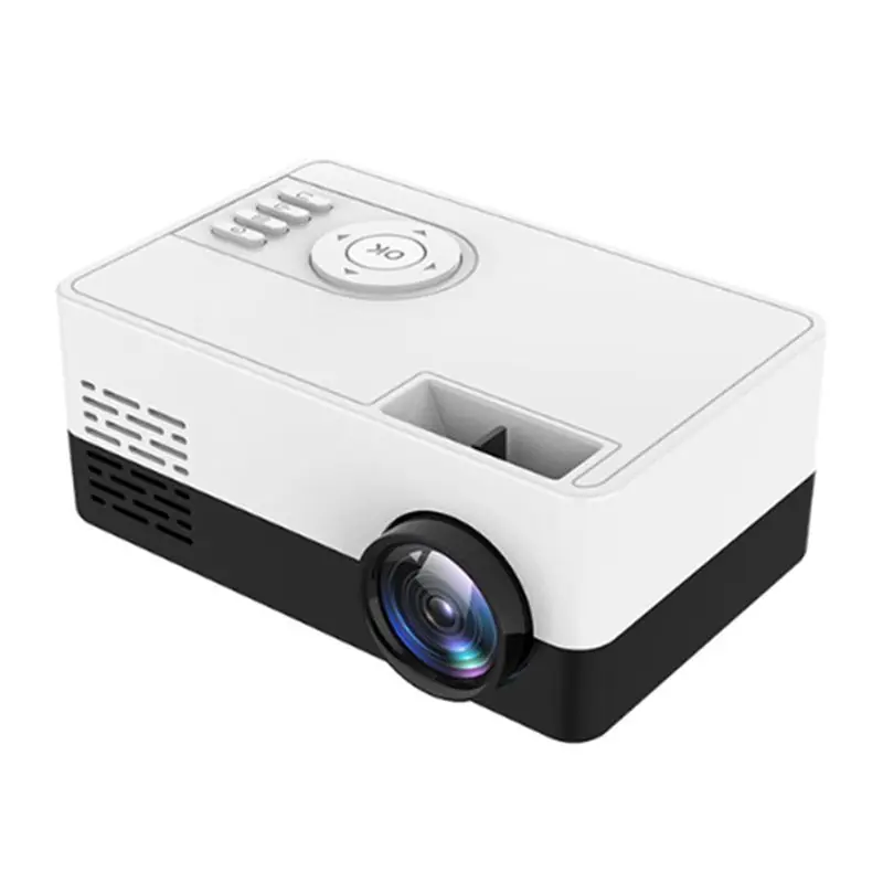 J15 Pro Led Mini Projector For Home Theater 480X360 Pixels 1080P Supported USB US Plug-Y41A
J15 Pro Led Mini Projector For Home Theater 480X360 Pixels 1080P Supported USB US Plug-Y41A