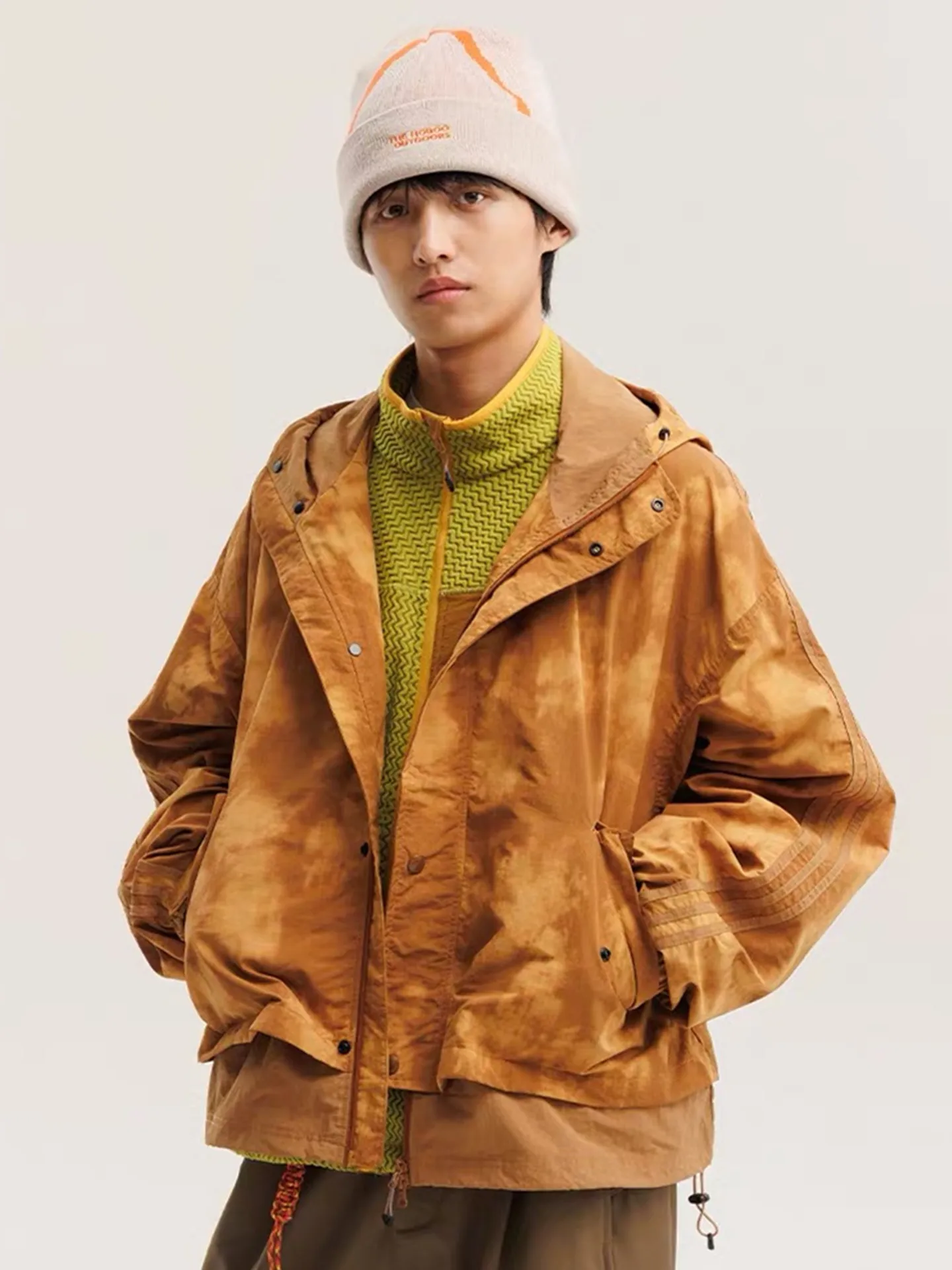 Trendy American Outdoor Lightweight Dyed Jacket Men's Autumn Winter Mountain System Hooded Workwear Stormcoat Breathable Wind...
Trendy American Outdoor Lightweight Dyed Jacket Men's Autumn Winter Mountain System Hooded Workwear Stormcoat Breathable Wind...