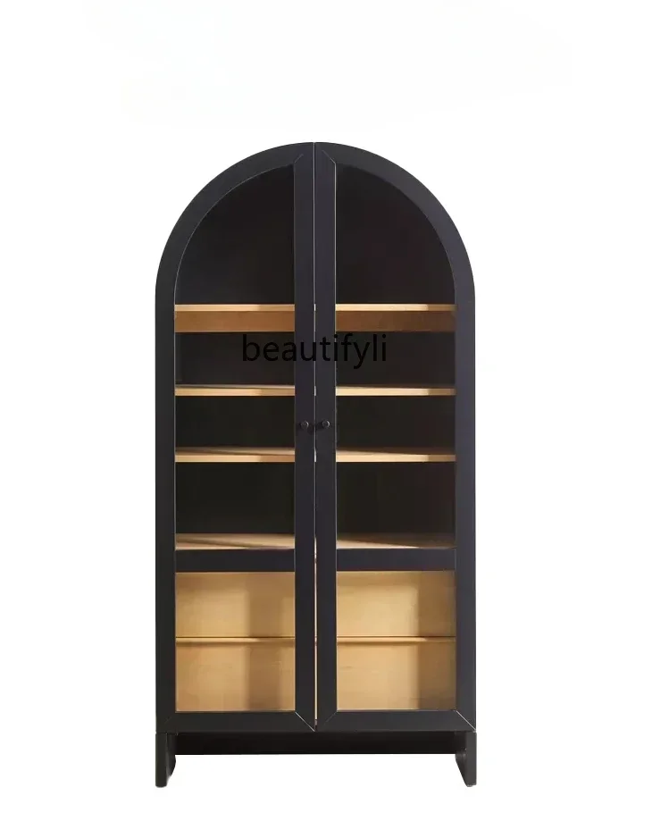 Y American Light Luxury Solid Wood Bookcase Floor Bookshelf Glass Storage Cabinet French Retro Display Cabinet
Y American Light Luxury Solid Wood Bookcase Floor Bookshelf Glass Storage Cabinet French Retro Display Cabinet