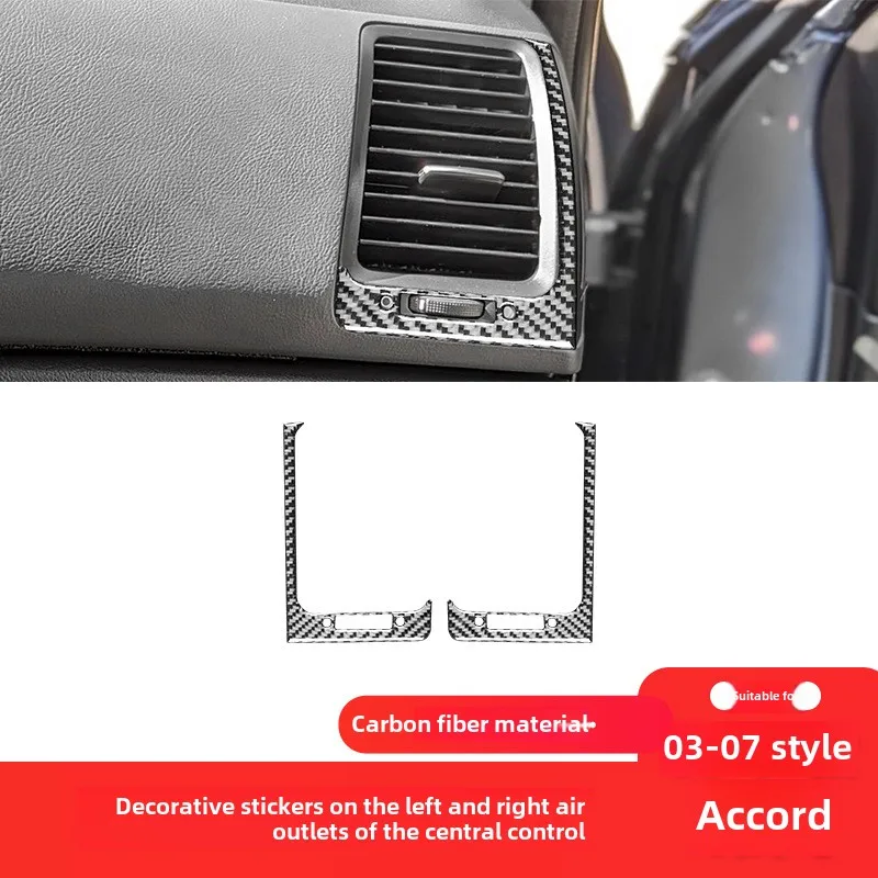 Suitable for Honda03-07Accord Carbon Fiber Interior Modified Pieces Left and Right Air Outlet Decorative Sticker
Suitable for Honda03-07Accord Carbon Fiber Interior Modified Pieces Left and Right Air Outlet Decorative Sticker