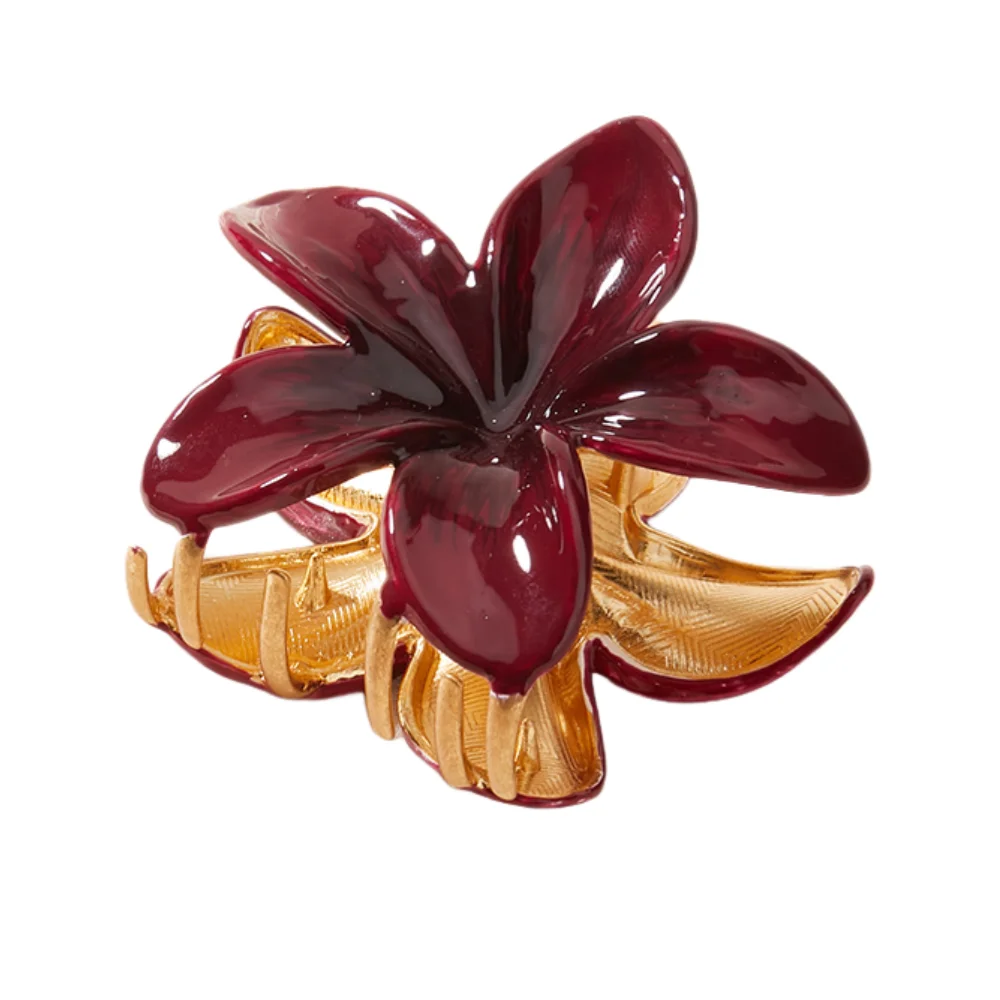 Hawaiian Style Red Zinc Alloy Material Flower Shaped Clip Hair Clip Summer Vacation Beach Cute Fashion Hair Accessories
Hawaiian Style Red Zinc Alloy Material Flower Shaped Clip Hair Clip Summer Vacation Beach Cute Fashion Hair Accessories
