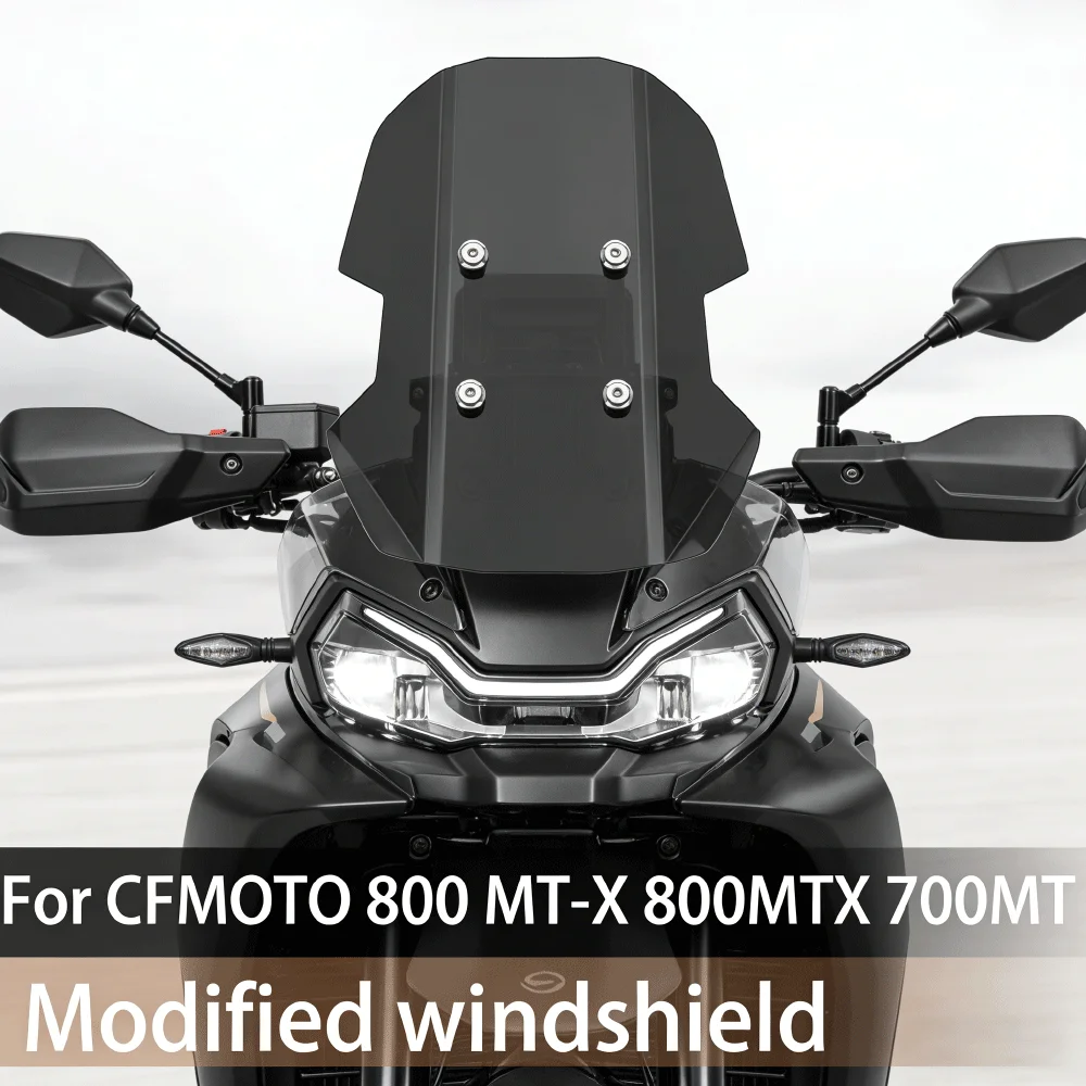 For CFMOTO 800 MT-X 800MTX 700MT motorcycle windshield NEW Heightened Deflector Windproof Sun Visor Windshield AccessorieS
For CFMOTO 800 MT-X 800MTX 700MT motorcycle windshield NEW Heightened Deflector Windproof Sun Visor Windshield AccessorieS