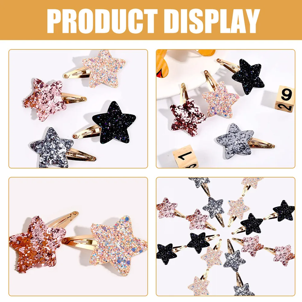 16Pcs Star Shaped Hair Clips Snap Clips for Thin Hair Cute Barrettes Women Girls Party Wedding Daily Wear Star Barrettes
16Pcs Star Shaped Hair Clips Snap Clips for Thin Hair Cute Barrettes Women Girls Party Wedding Daily Wear Star Barrettes
