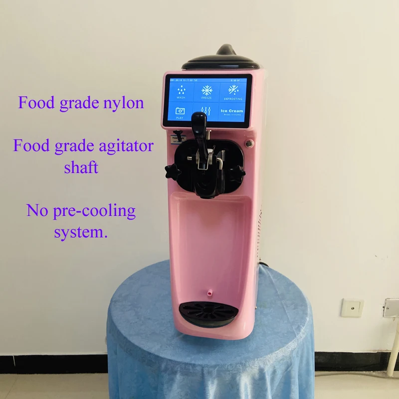 1050W Soft Ice Cream Machine Stainless Steel Ice Cream Maker Desktop With LCD Panel Small Ice Cream Machine
1050W Soft Ice Cream Machine Stainless Steel Ice Cream Maker Desktop With LCD Panel Small Ice Cream Machine