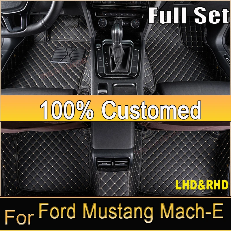 Car Floor Mats For Ford Mustang Mach-E 2021 2022 Custom Foot Pads Automobile Carpet Cover Interior Accessories
Car Floor Mats For Ford Mustang Mach-E 2021 2022 Custom Foot Pads Automobile Carpet Cover Interior Accessories