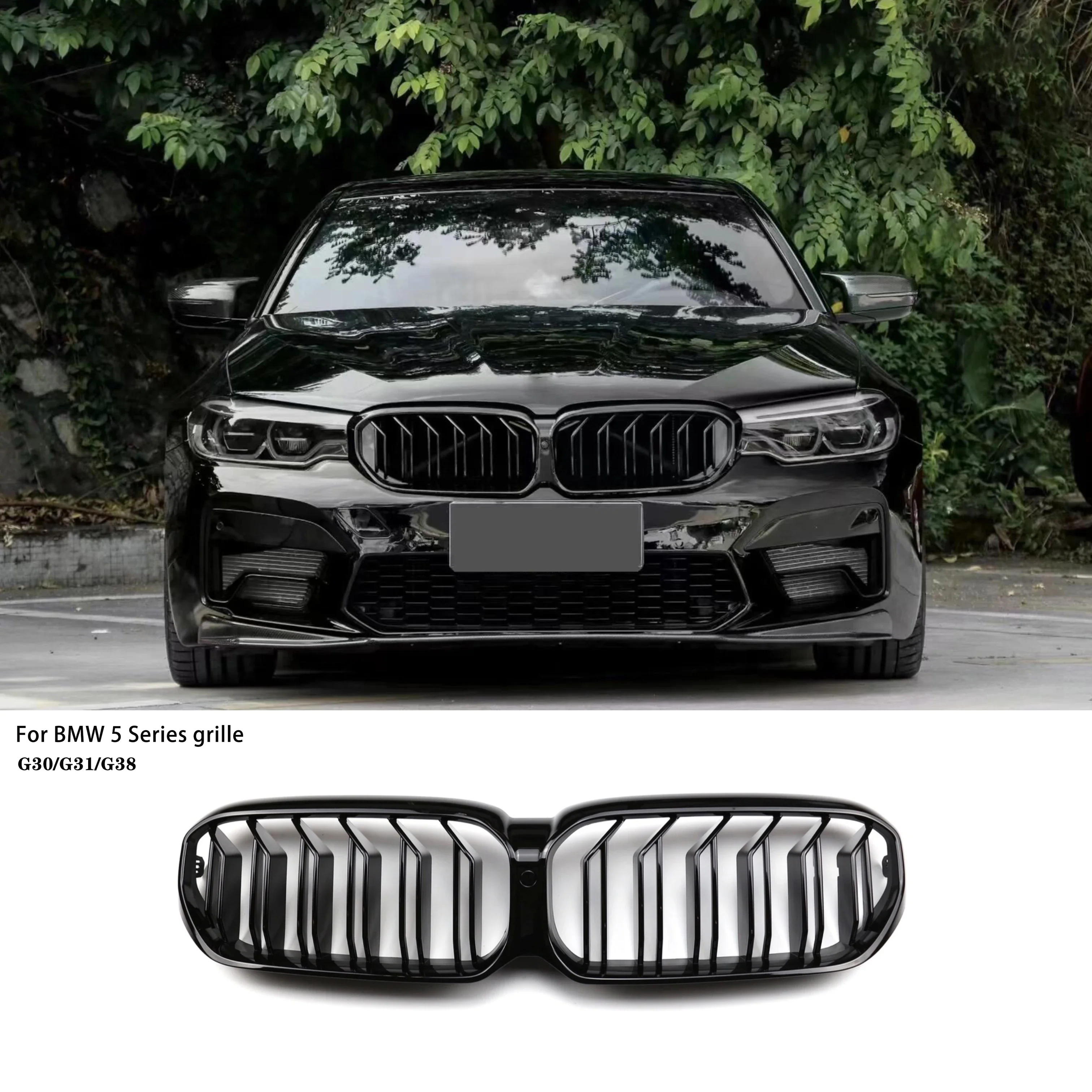 Передний бампер, решетка из углеродного волокна, крышка в стиле M для BMW 5 серии G30 G31 G38 LCI 2021 2022 2023 M5 Performance
Передний бампер, решетка из углеродного волокна, крышка в стиле M для BMW 5 серии G30 G31 G38 LCI 2021 2022 2023 M5 Performance