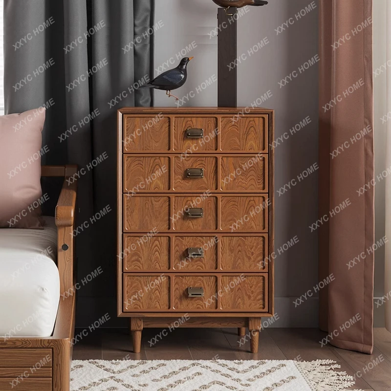 LLMedieval style solid wood chest design sense, living room storage, dining side, modern drawer storage
LLMedieval style solid wood chest design sense, living room storage, dining side, modern drawer storage