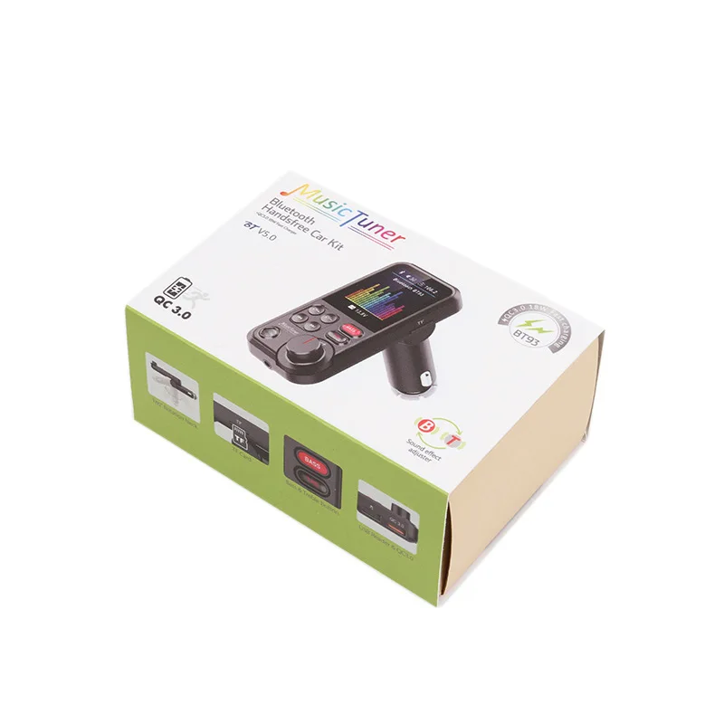 New Car Wireless Bluetooth Radio FM Transmitter BT93 MP3 Player Audio Charging Handsfree Adjustable BASS High/Low MP3 Equalizer
New Car Wireless Bluetooth Radio FM Transmitter BT93 MP3 Player Audio Charging Handsfree Adjustable BASS High/Low MP3 Equalizer