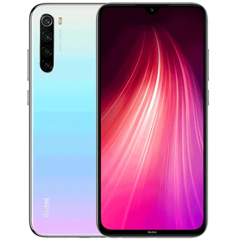 Firmware globale per smartphone originale Xiaomi Redmi Note 8 con custodia per telefono Telefono Android originale 4000mAh Baterry Quad Cmaera