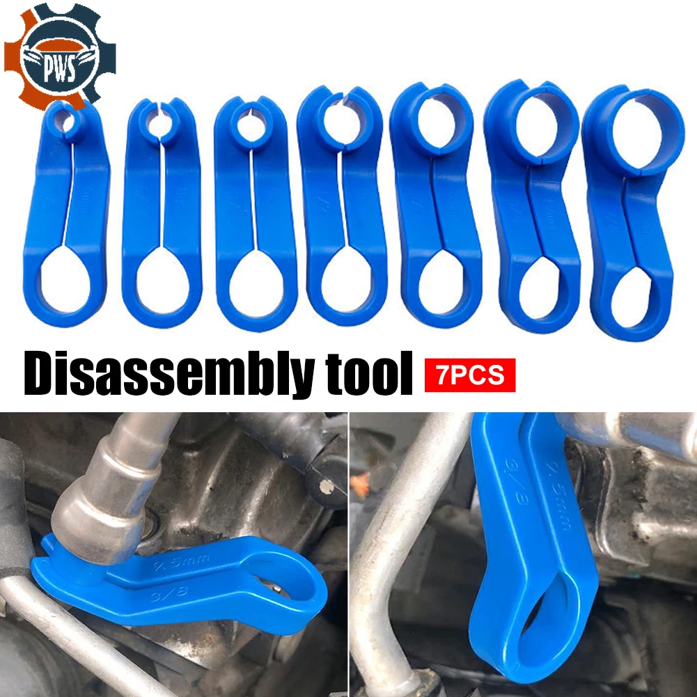 7 Pack AC Auto Fuel Line Disconnect Tool A/C Gearbox Clamp Box Oil Cooler Line Tool Auto Repair Kit
7 Pack AC Auto Fuel Line Disconnect Tool A/C Gearbox Clamp Box Oil Cooler Line Tool Auto Repair Kit