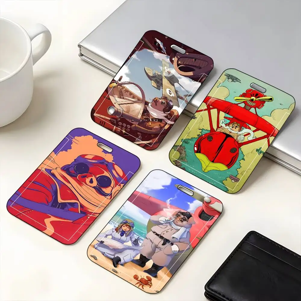 1pc Classic Anime P-Porco Rosso ID Card Sleeve School Card Access ID Card Bus Meal Card Protective Sleeve Easy Push
1pc Classic Anime P-Porco Rosso ID Card Sleeve School Card Access ID Card Bus Meal Card Protective Sleeve Easy Push