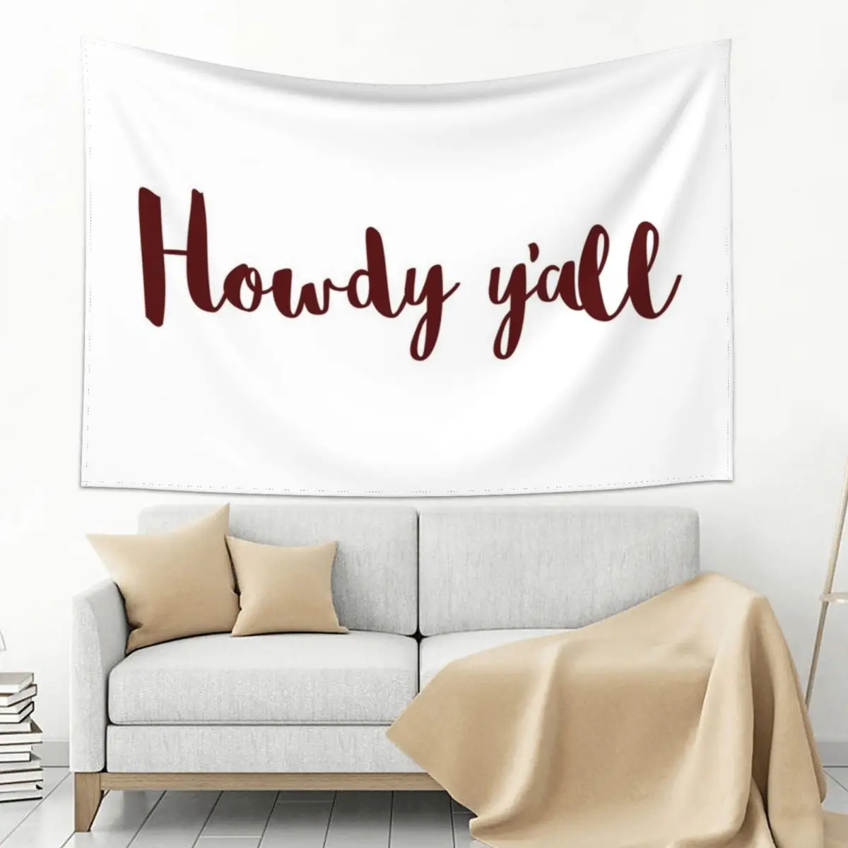 Howdy Y'all Tapestry Art Mural House Decorations Wall Hanging Decor Tapestry 
Howdy Y'all Tapestry Art Mural House Decorations Wall Hanging Decor Tapestry