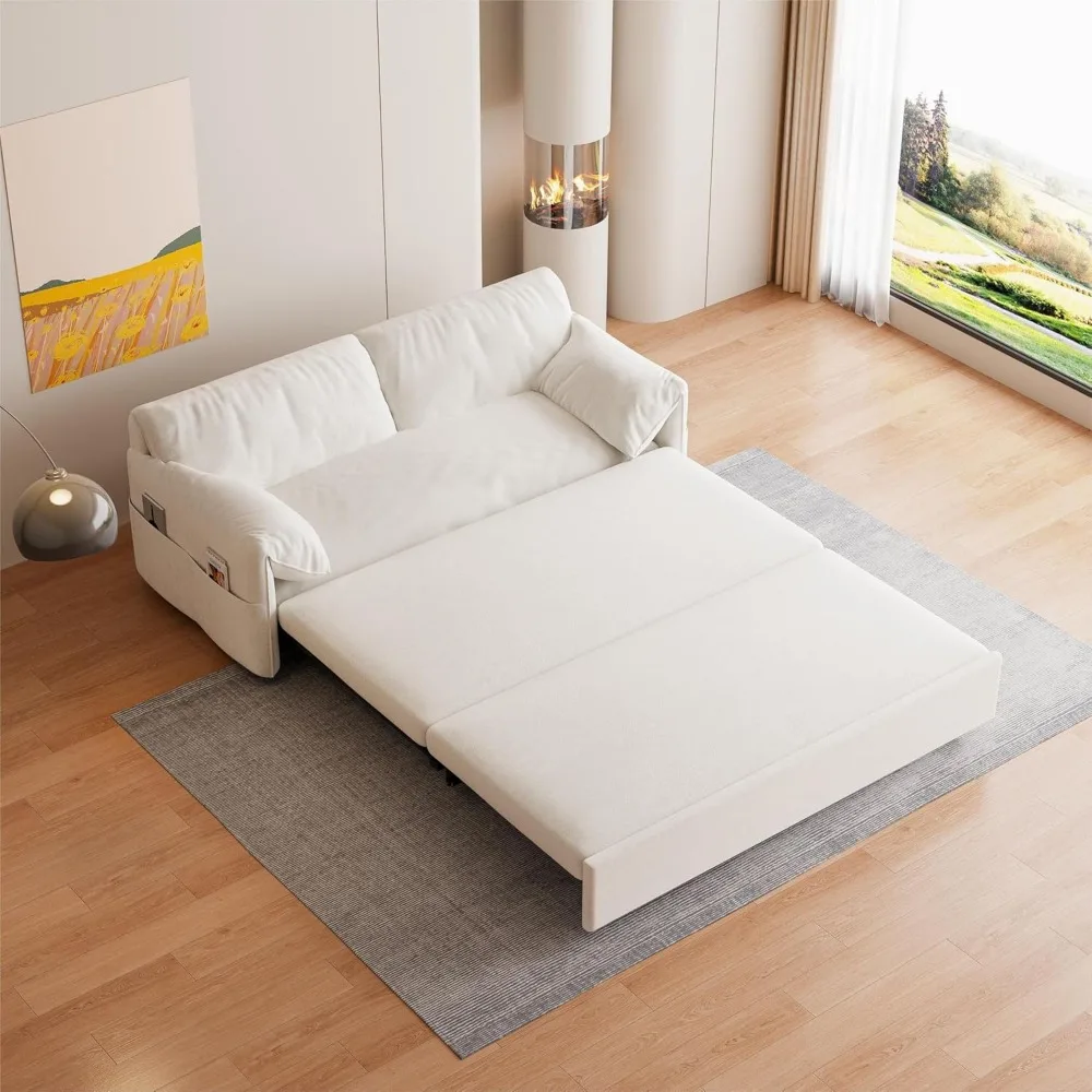 3 in 1 Convertible Sleeper Sofa With Side Storage Beige Home Furniture Apartment Living Room Sofas Small Space
3 in 1 Convertible Sleeper Sofa With Side Storage Beige Home Furniture Apartment Living Room Sofas Small Space