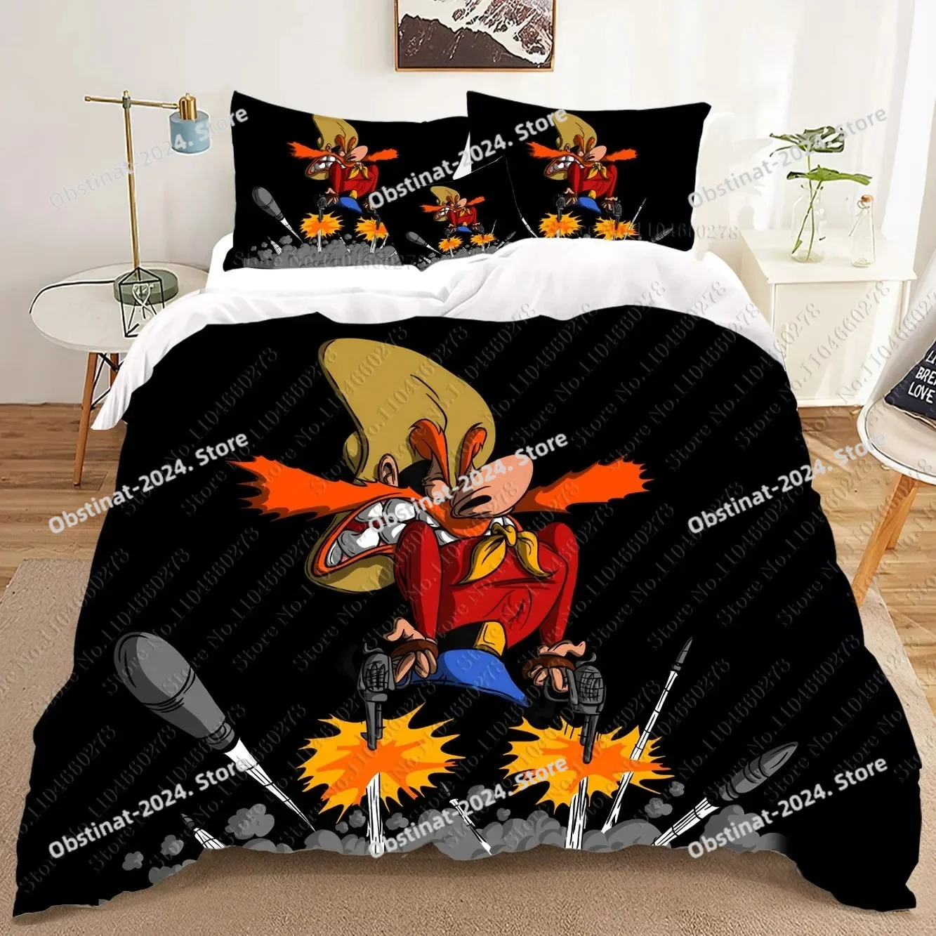 Yosemite Sam Home Anime 3D Bedding Set Printed Bed Set Duvet Cover Sheet Pillowcase Bed Soft Quilt Cover Full Queen King Size
Yosemite Sam Home Anime 3D Bedding Set Printed Bed Set Duvet Cover Sheet Pillowcase Bed Soft Quilt Cover Full Queen King Size