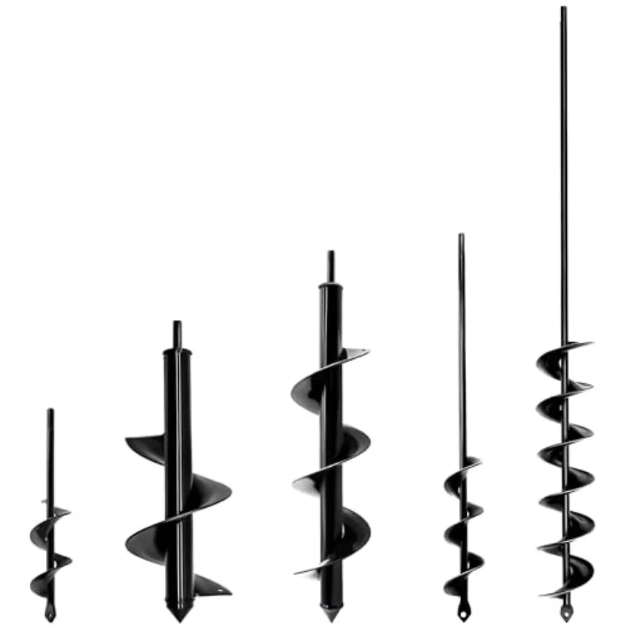 5PCS Garden Auger Drill Bit Set - 1.6x9 and 1.6x16 and 4x12 and 3.5x16 and 2x32 inch Planting Auger Spiral Drill Bit Bulb Plant
5PCS Garden Auger Drill Bit Set - 1.6x9 and 1.6x16 and 4x12 and 3.5x16 and 2x32 inch Planting Auger Spiral Drill Bit Bulb Plant