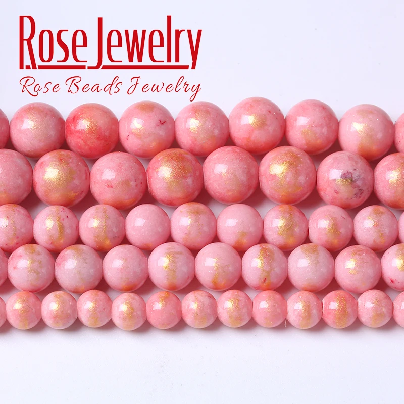 Natural Peach Pink Lapis Lazuli Colorful Jades Stone Round Beads For Jewelry Making Spacer Beads DIY Bracelets Accessories
Natural Peach Pink Lapis Lazuli Colorful Jades Stone Round Beads For Jewelry Making Spacer Beads DIY Bracelets Accessories
