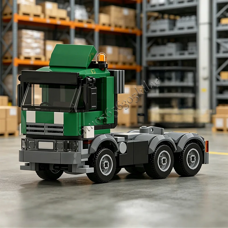 193 PCS MOC Heavy Semi Truck Tractor Model Building Block Kids Education Assembly Toys Birthday Display Gift Educational DIY Set
193 PCS MOC Heavy Semi Truck Tractor Model Building Block Kids Education Assembly Toys Birthday Display Gift Educational DIY Set