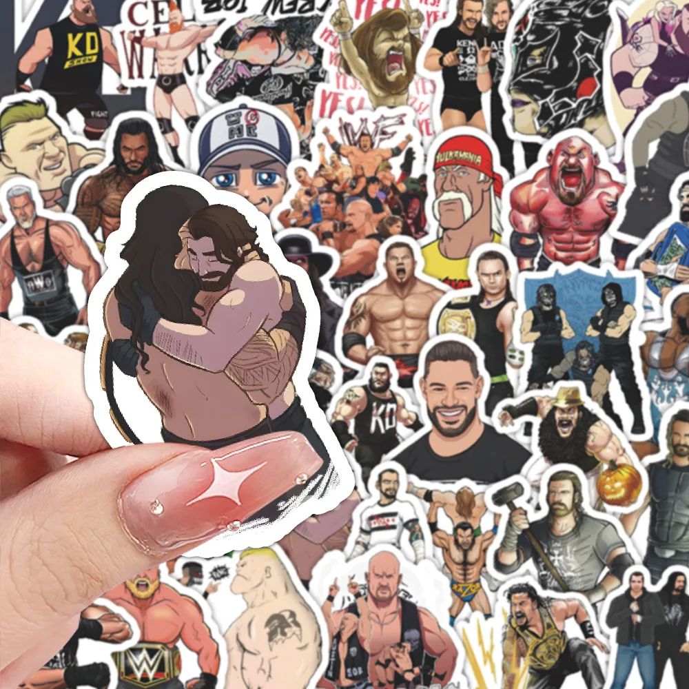 10/60PCS Sports Wrestling WWE Stickers Cartoon Cool Muscular Man Personality Creative Doodle Decal Toys DIY Skateboard Notebook
10/60PCS Sports Wrestling WWE Stickers Cartoon Cool Muscular Man Personality Creative Doodle Decal Toys DIY Skateboard Notebook