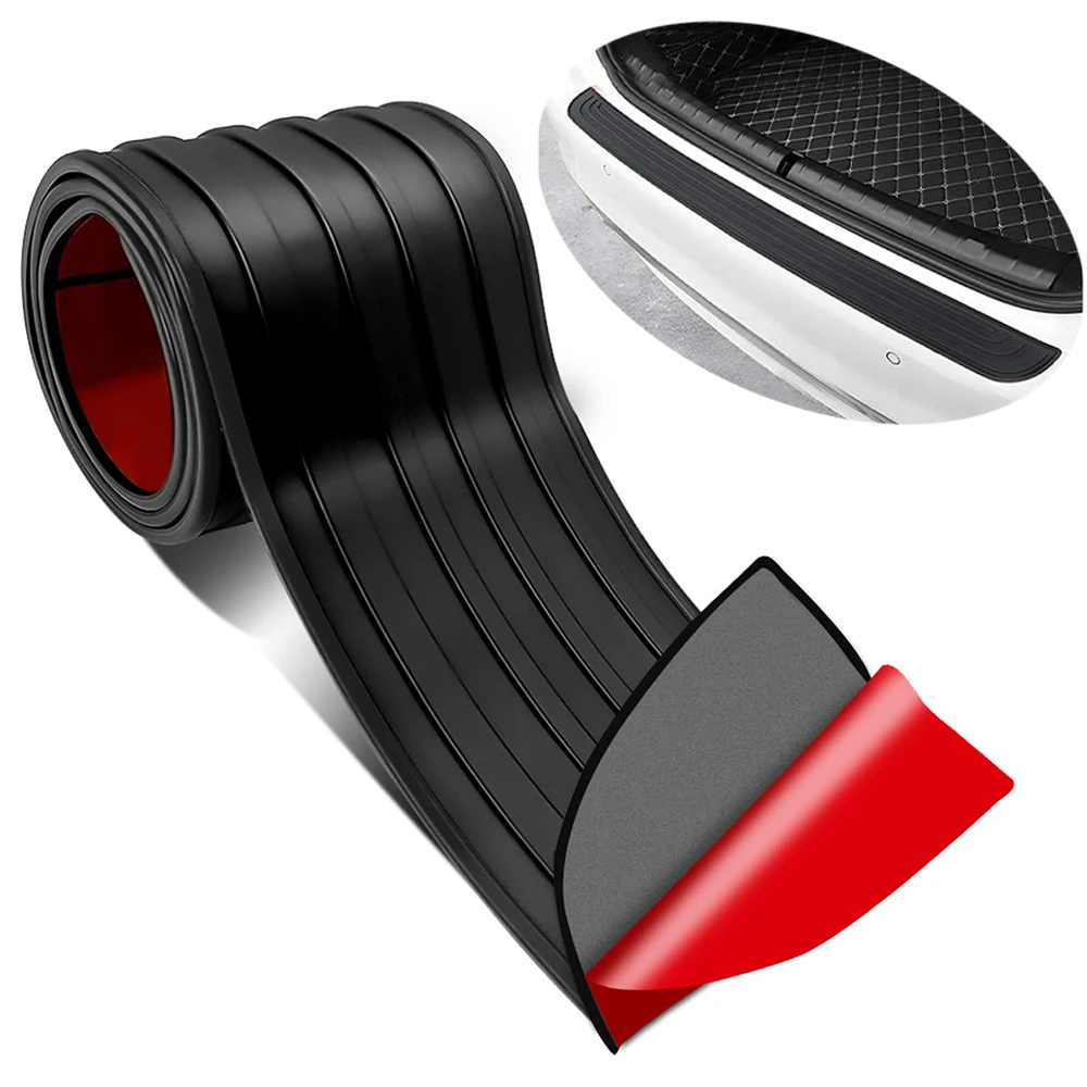 Anti-scratch Car Trunk Door Sill Plate Protector Universal Rear Bumper Guard Rubber Mouldings Pad Trim Cover Strip For Car SUVs
Anti-scratch Car Trunk Door Sill Plate Protector Universal Rear Bumper Guard Rubber Mouldings Pad Trim Cover Strip For Car SUVs