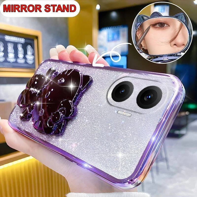 Glitter Plating Rabbit Mirror For Xiaomi Poco F7 Pro Ultra 5G Case For Xiaomi Poco F7 Ultra Pro 5G Lens Protection Soft Cover
Glitter Plating Rabbit Mirror For Xiaomi Poco F7 Pro Ultra 5G Case For Xiaomi Poco F7 Ultra Pro 5G Lens Protection Soft Cover