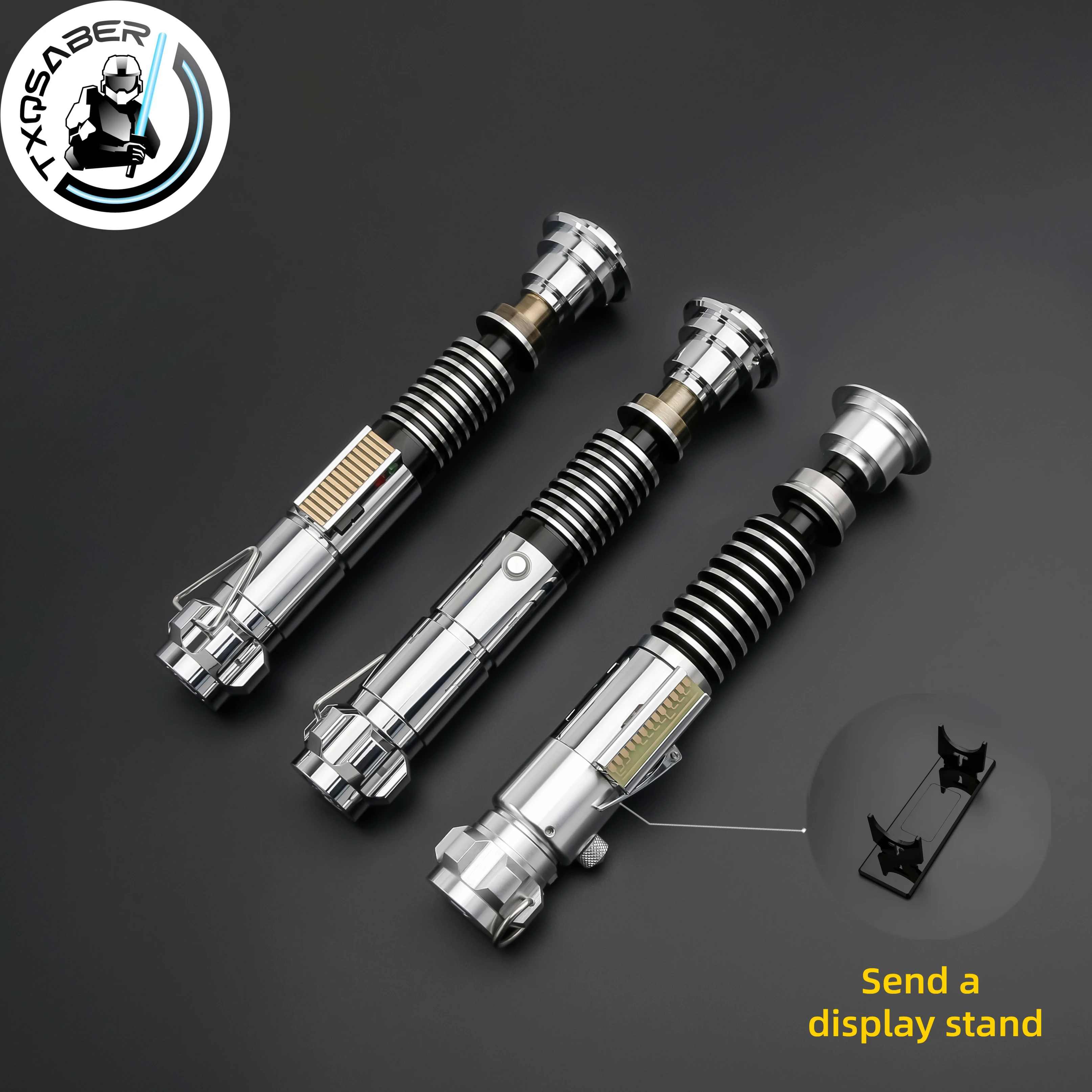 TXQSABER Lightsaber Luke SE SDRGB SNV4 no Blade Metal Hilt Smooth Swing FOC Heavy Dueling Lightsaber for Adult Cosplay Toys
TXQSABER Lightsaber Luke SE SDRGB SNV4 no Blade Metal Hilt Smooth Swing FOC Heavy Dueling Lightsaber for Adult Cosplay Toys