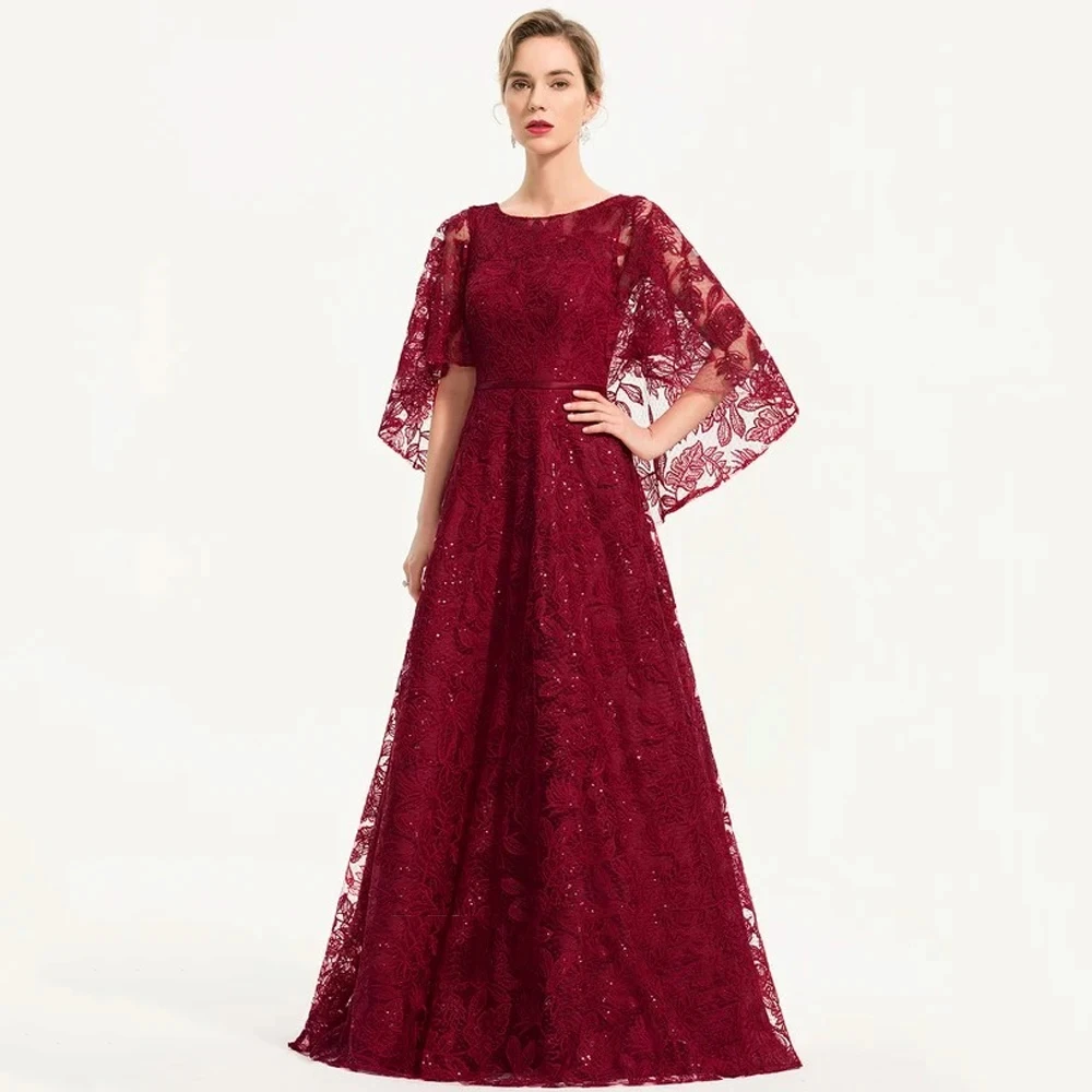 3/4 Sleeve Mother of the Bride Dresses 2025 Simple A-Line Wedding Guest Gowns Scoop Elegant Dress Women For Wedding Party
3/4 Sleeve Mother of the Bride Dresses 2025 Simple A-Line Wedding Guest Gowns Scoop Elegant Dress Women For Wedding Party