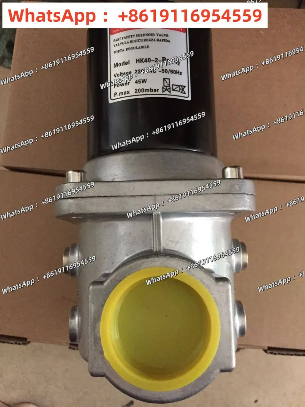 HK32-2 DN32, HK40-2 DN40/HK50-2 DN50 230VAC Gas Special Solenoid Valve
HK32-2 DN32, HK40-2 DN40/HK50-2 DN50 230VAC Gas Special Solenoid Valve