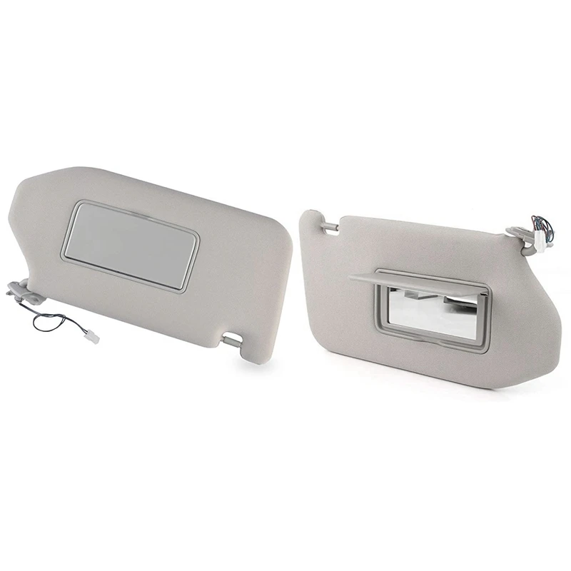 Left & Right Sun Visor with Lamp for 2013-2018 Pathfinder 2014-17 Infiniti QX60 with Lamp
Left & Right Sun Visor with Lamp for 2013-2018 Pathfinder 2014-17 Infiniti QX60 with Lamp