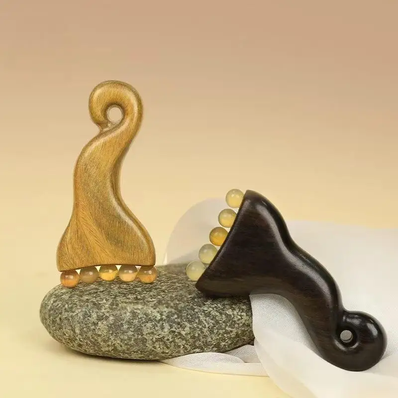 Ram Horn Bead Sandalwood Massage Comb Meridian Stimulation Facial Body Gua Sha Massager For Wellness
Ram Horn Bead Sandalwood Massage Comb Meridian Stimulation Facial Body Gua Sha Massager For Wellness