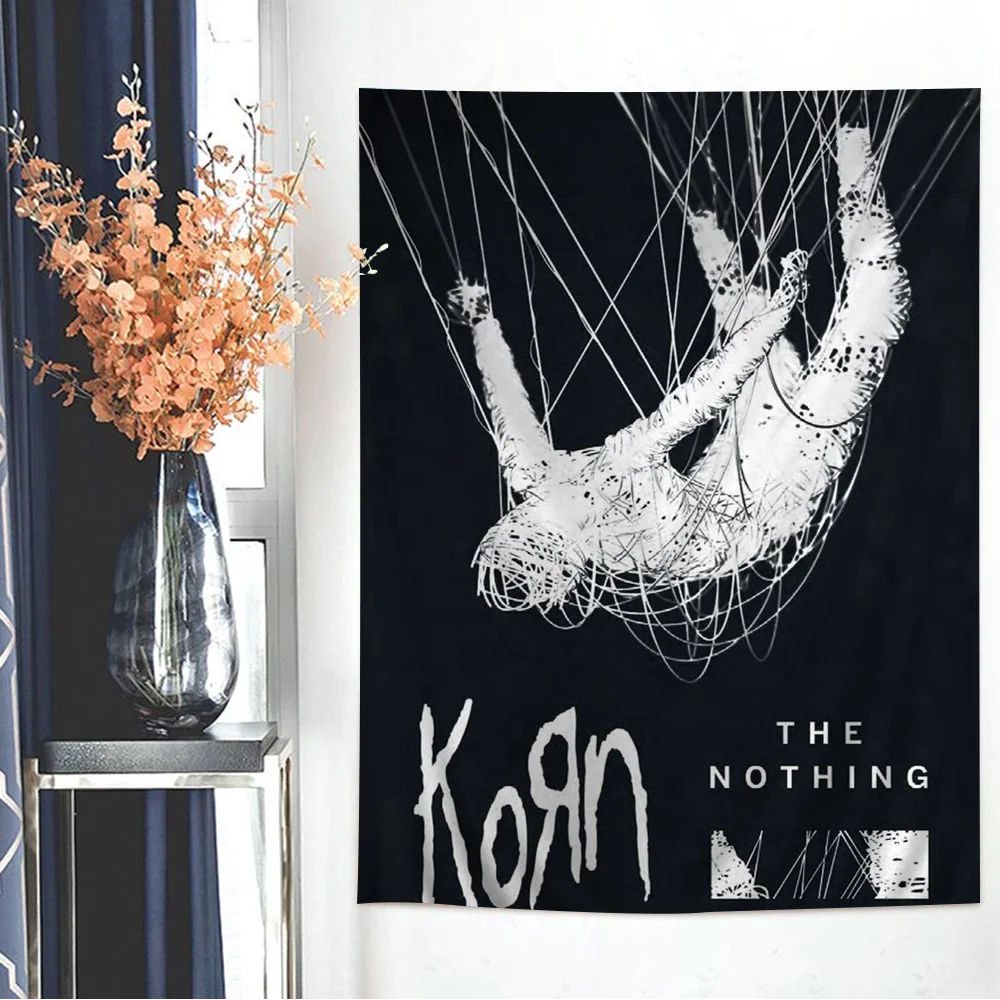 Korn Rock Band Music Printed Large Wall Tapestry Art Science Fiction Room Home Decor Decor Blanket
Korn Rock Band Music Printed Large Wall Tapestry Art Science Fiction Room Home Decor Decor Blanket