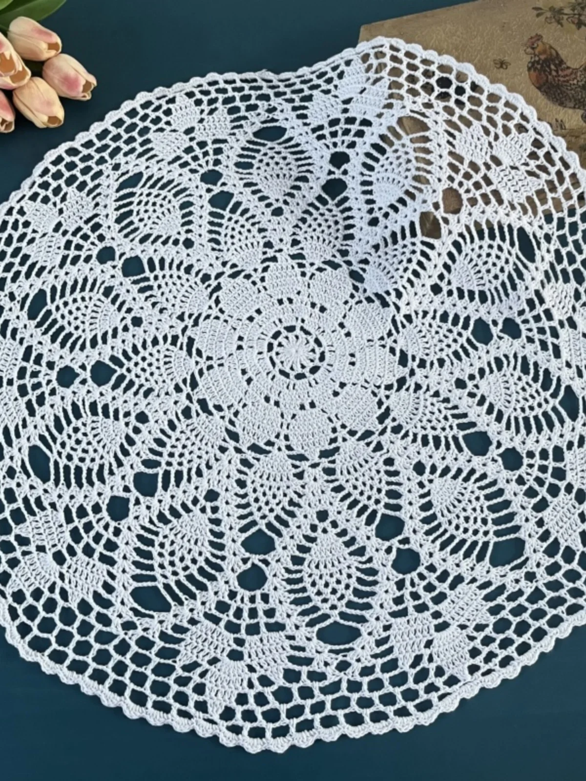 Hand Crocheted Cotton Pine Pattern round Tablecloth 60CM Country Sle Dining Plate Mat Lampade Ebay Sle Home Decor
Hand Crocheted Cotton Pine Pattern round Tablecloth 60CM Country Sle Dining Plate Mat Lampade Ebay Sle Home Decor
