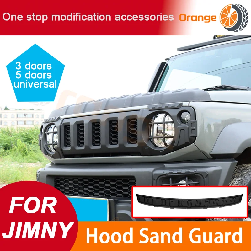 3Door 5 Door Front Hood Bug Sand Protector Deflector Accessories For Suzuki Jimny JB64 JB74 2019-2026 Exterior Decor
3Door 5 Door Front Hood Bug Sand Protector Deflector Accessories For Suzuki Jimny JB64 JB74 2019-2026 Exterior Decor