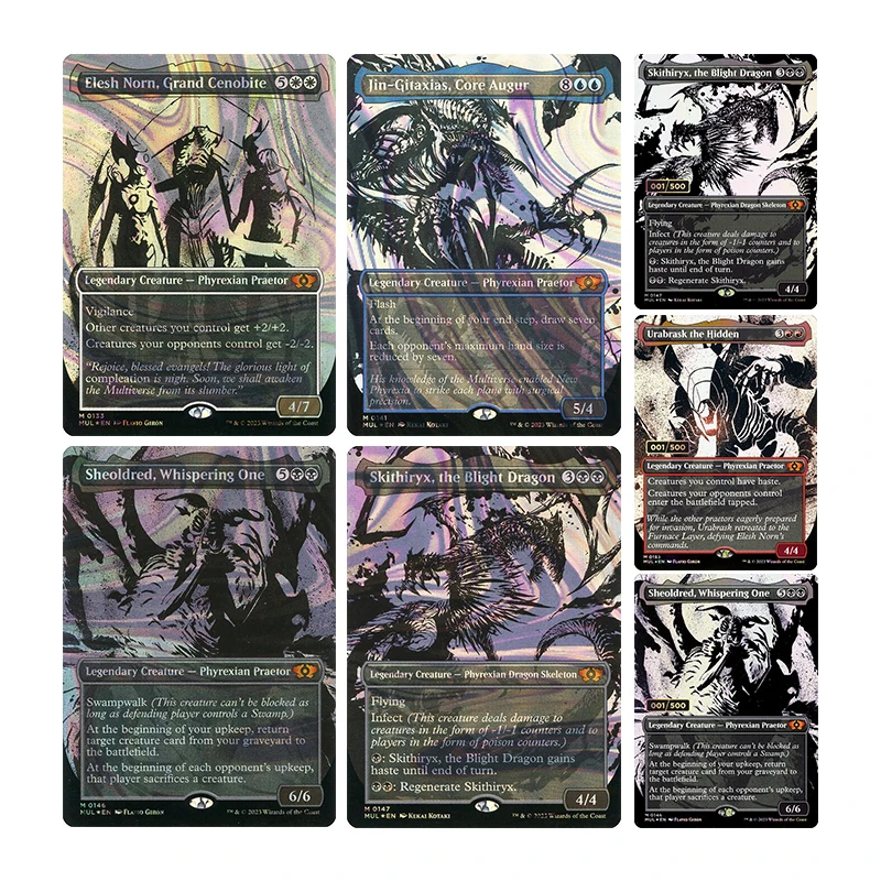 Homemade Diy Magical Proxy Trading Card Game Urabrask The Hidden Skithiryx,the Blight Dragon Collection Card Toys Gift
Homemade Diy Magical Proxy Trading Card Game Urabrask The Hidden Skithiryx,the Blight Dragon Collection Card Toys Gift