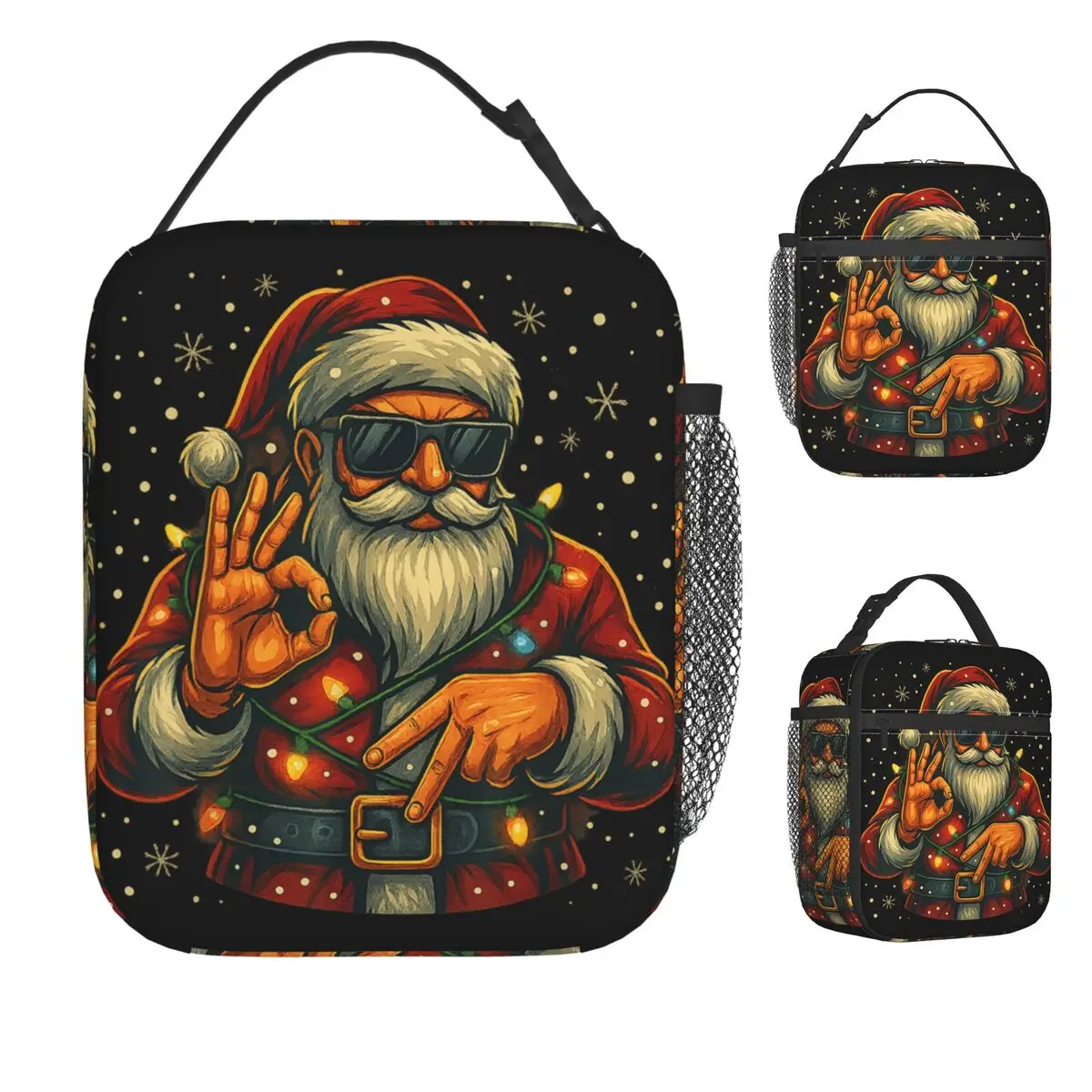 Funny Six Seven 6 7 Meme Santa Christmas Lunch Bag Portable Insulated Lunch Box Travel Designer Cooler Bag Funny Tote Food Bags
Funny Six Seven 6 7 Meme Santa Christmas Lunch Bag Portable Insulated Lunch Box Travel Designer Cooler Bag Funny Tote Food Bags
