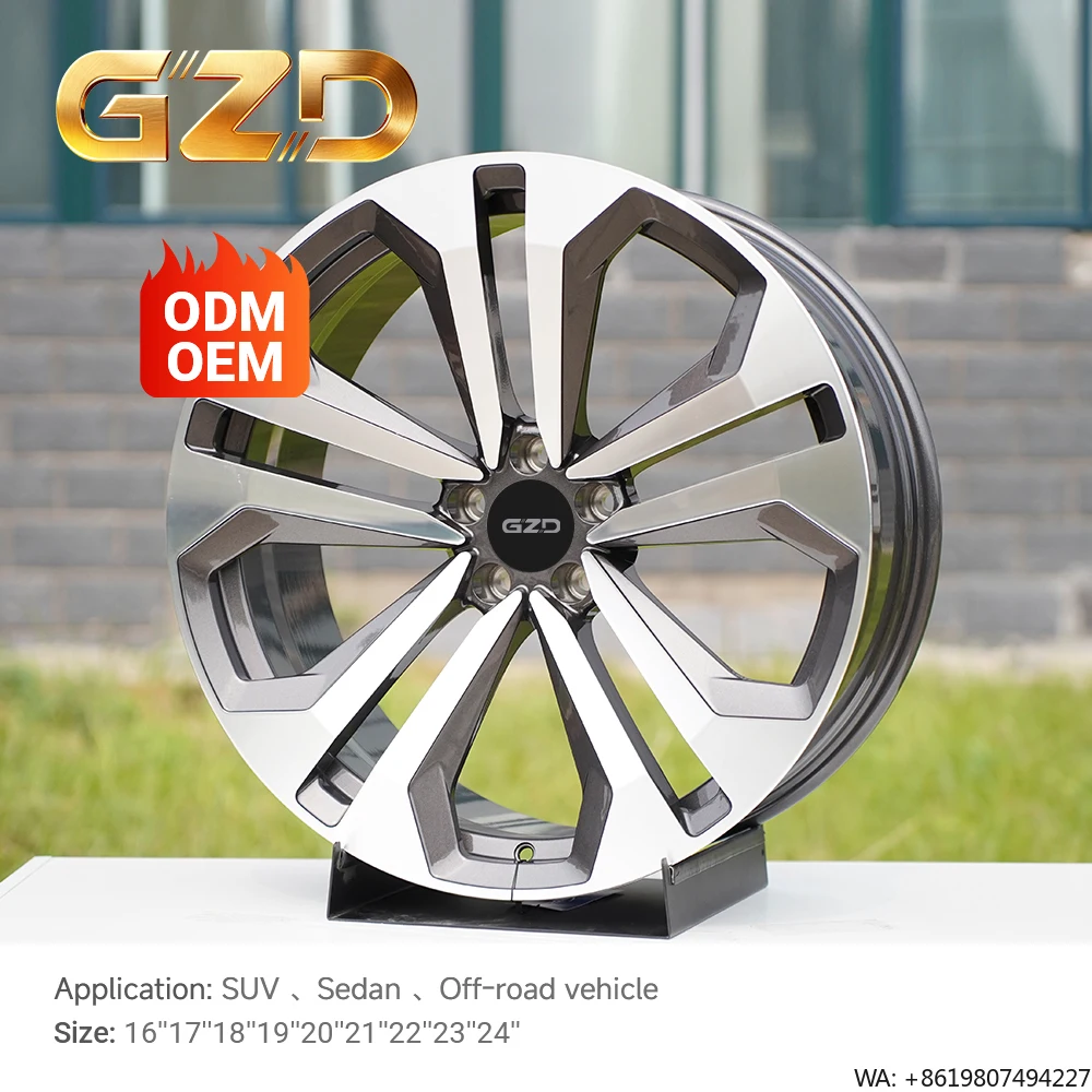 GZD Cheap Price Passenger Car Wheels Custom 16-24 Inch High Quality Alloy Wheels for Cars Rims Factory
GZD Cheap Price Passenger Car Wheels Custom 16-24 Inch High Quality Alloy Wheels for Cars Rims Factory