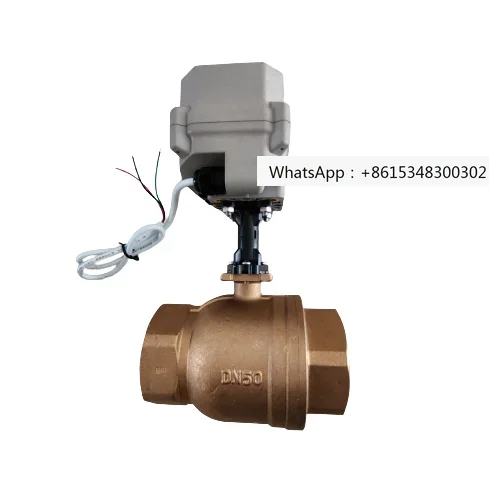 DN50 DN40 DN25 Electric Actuated Ball Valve Brass Water Valve Manufacturer Price
DN50 DN40 DN25 Electric Actuated Ball Valve Brass Water Valve Manufacturer Price