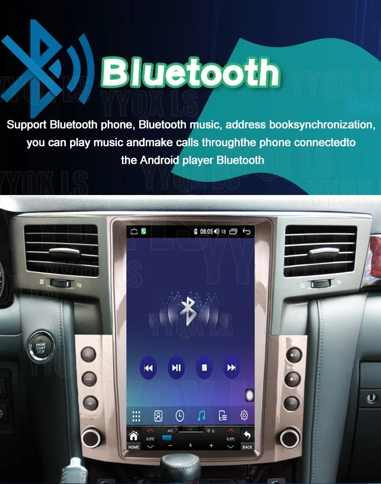 Android 14 For Lexus LX570 LX 570 2007-2010 2012 2015 Navigation Car Multimedia Video Player GPS Touch Screen Car Radio
Android 14 For Lexus LX570 LX 570 2007-2010 2012 2015 Navigation Car Multimedia Video Player GPS Touch Screen Car Radio