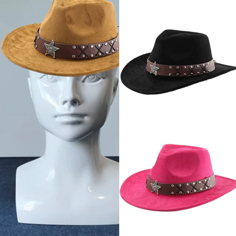 Ethnic Star Belt Hat for Formal Casual Adult Unisex Headwear Masquerades Party Gentleman Hat Carnivals Props Headwear
Ethnic Star Belt Hat for Formal Casual Adult Unisex Headwear Masquerades Party Gentleman Hat Carnivals Props Headwear