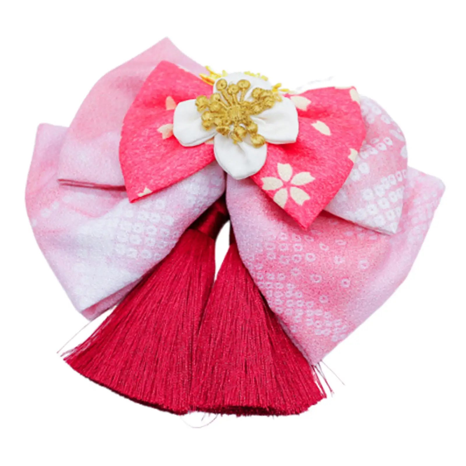 Kimono Bowknot Tassel Hair Accessories Floral Cloth Barrette Versatile Hair Clip for Hair Decoration
Kimono Bowknot Tassel Hair Accessories Floral Cloth Barrette Versatile Hair Clip for Hair Decoration