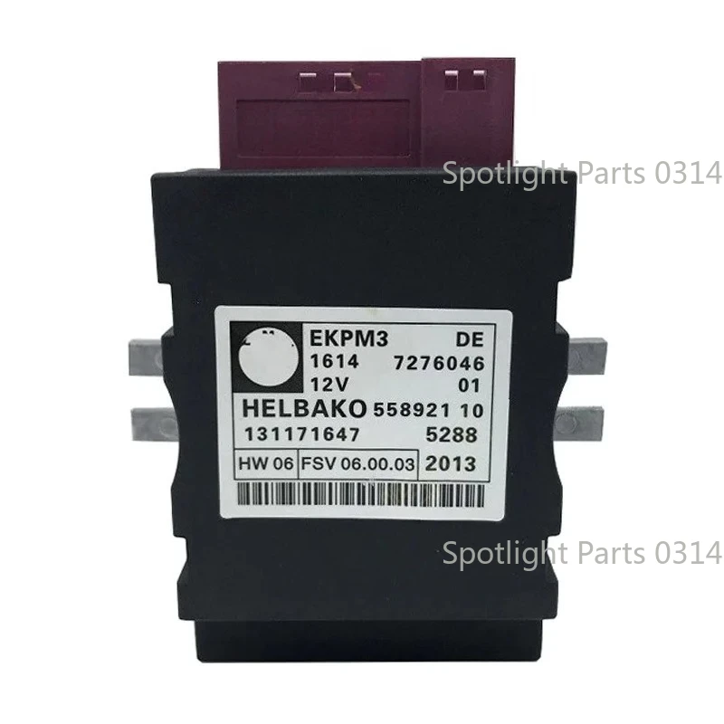 16147276046 For BMW E60 E70 E71 E87 E90 2006-2010 DRL White EKPM3 Fuel Pump Control Module 131171647 Car Accessories Angel Eye
16147276046 For BMW E60 E70 E71 E87 E90 2006-2010 DRL White EKPM3 Fuel Pump Control Module 131171647 Car Accessories Angel Eye