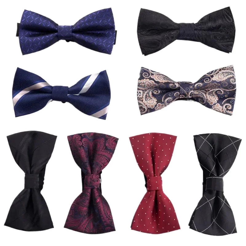 Groom's formal business fashionable male wedding Wedding male bow tie 
Groom's formal business fashionable male wedding Wedding male bow tie