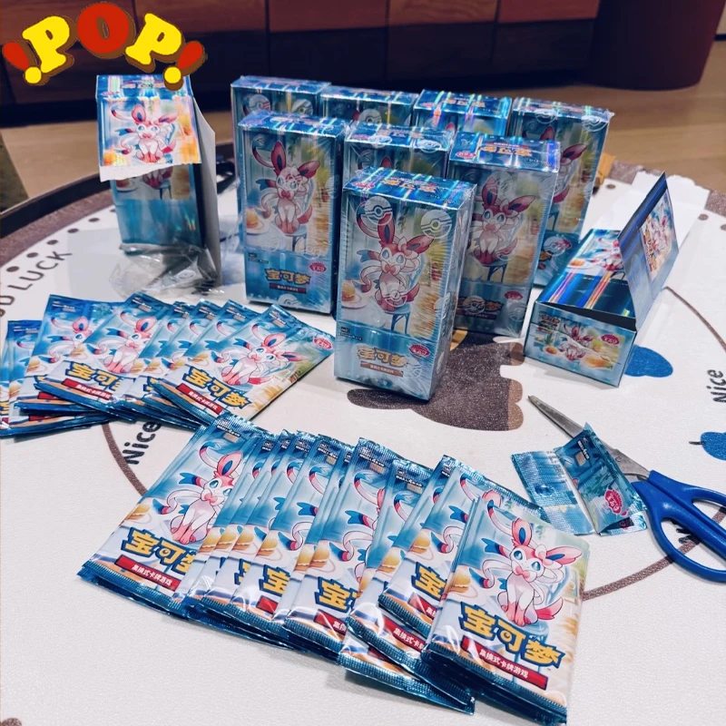 In Stock 100% Original Gem Pack Vol 2 Card PTCG Eevee Album Bag Box Eevee Trading PTCG Cards Game Collection Cards Gift Toy Kid
In Stock 100% Original Gem Pack Vol 2 Card PTCG Eevee Album Bag Box Eevee Trading PTCG Cards Game Collection Cards Gift Toy Kid