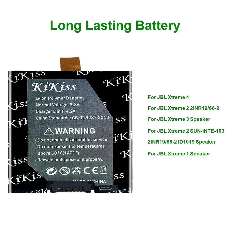 Battery Fast Charging XTREME1 GSP0931134 FG4CELL21700X FG4CELL21700X 5800-18200mAh For Jbl Xtreme 2inr19 66-2 1 2 3 4 Speaker
Battery Fast Charging XTREME1 GSP0931134 FG4CELL21700X FG4CELL21700X 5800-18200mAh For Jbl Xtreme 2inr19 66-2 1 2 3 4 Speaker