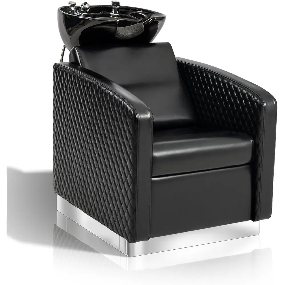 Backwash Unit Sn Shampoo Bowl and Chair, Large Ceic Sink, StainlSteel Base, Hair Washing Station Shampoo Unit or Barbershop Beau
Backwash Unit Sn Shampoo Bowl and Chair, Large Ceic Sink, StainlSteel Base, Hair Washing Station Shampoo Unit or Barbershop Beau