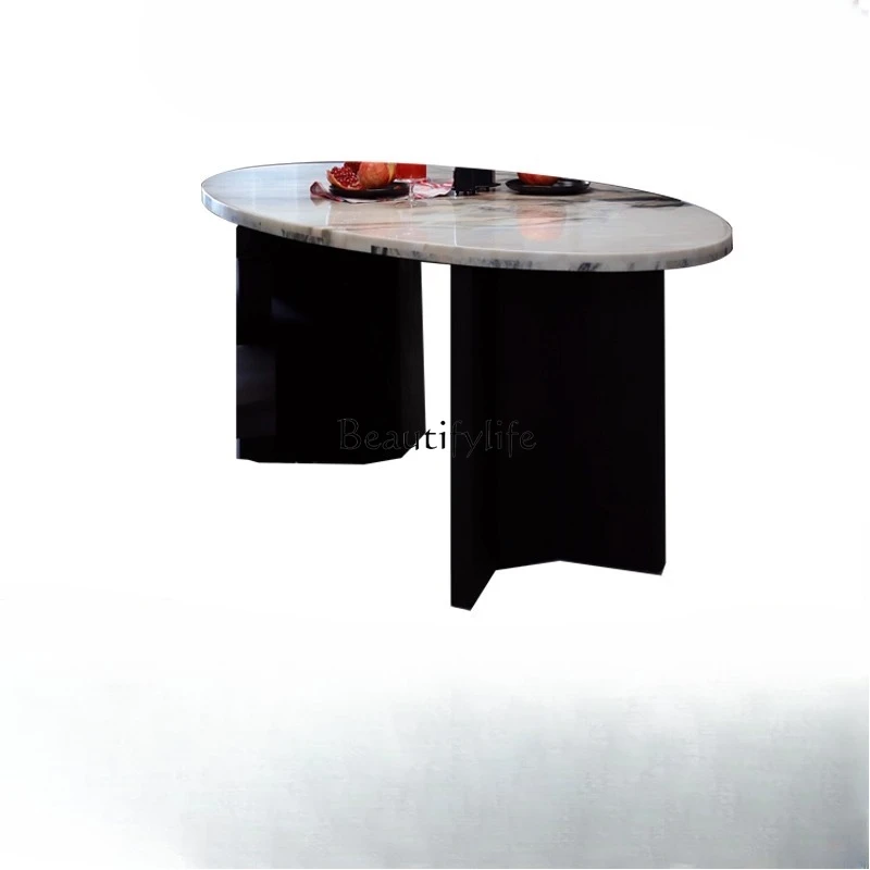 Italian minimalist natural marble rouge dining table high-end villa restaurant luxury stone dining table
Italian minimalist natural marble rouge dining table high-end villa restaurant luxury stone dining table