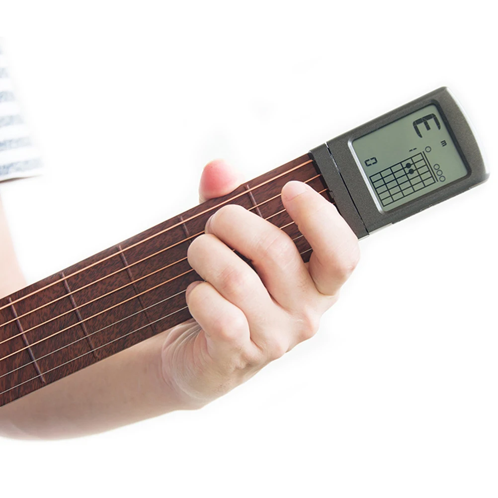 Chords Trainer Portable Pocket Guitar Aid Compact Practice Tool Metronome Function Sturdy Strings Beginner Guitar Accessories
Chords Trainer Portable Pocket Guitar Aid Compact Practice Tool Metronome Function Sturdy Strings Beginner Guitar Accessories