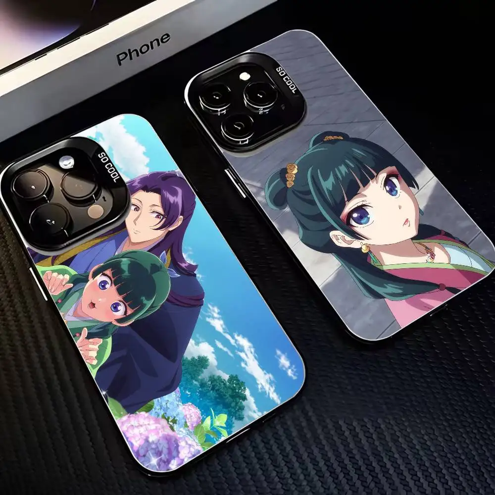 A-Apothecary Diaries M-Maomao Phone Case For iPhone 16,15,14,13,12,11,Mini,Pro,MAX Black Matte Shockproof Cover 
A-Apothecary Diaries M-Maomao Phone Case For iPhone 16,15,14,13,12,11,Mini,Pro,MAX Black Matte Shockproof Cover